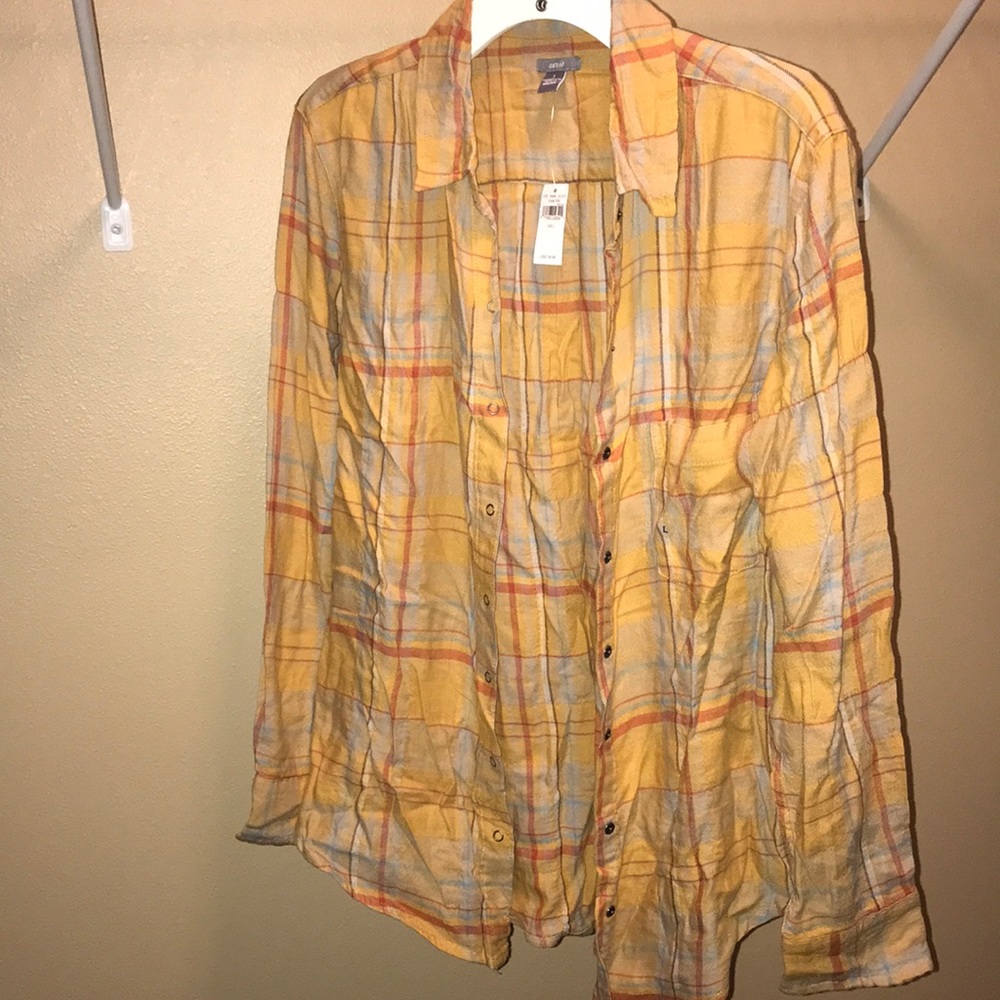 NWT Aerie Button Up
